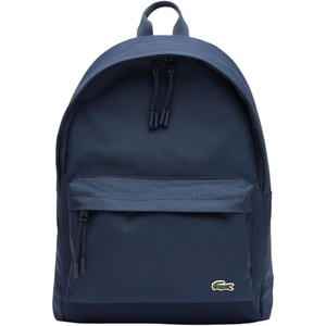 Lacoste Men’s Sinpople Monogramme Backpack, Black, One Size(Midnight Blue)