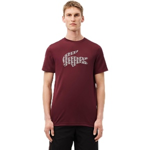 Lacoste Men’s Ultra Dry Piqué Tennis T-Shirt(Expresso)