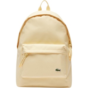 Lacoste Unisex Neocroc Backpack, Yellow, One Size(Yellow)