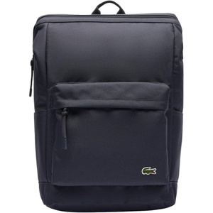 Lacoste Unisex Neocroc Rectangular Backpack, Black, One Size(Dark Sapphire)