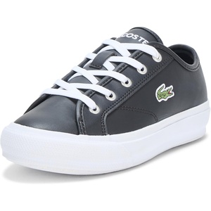 Lacoste Unisex-Child Backcourt Sneakers(Black/White 1.0)