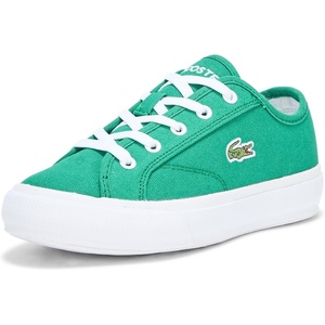Lacoste Unisex-Child Backcourt Sneakers(Dark Marzipan/Dark Ginger Green/Navy Blue)