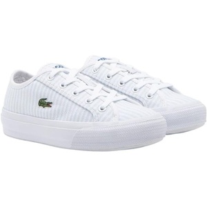 Lacoste Unisex-Child Backcourt Sneakers(White/Graphite)