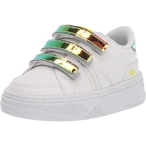 Lacoste Unisex-Child L001 Sneaker(Asparagus/White)