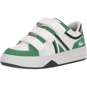 Lacoste Unisex-Child L001 Sneaker(Niagara Blue/Azurine Blue/Estuary/Privet/Black/Bordeaux/Red/Citrus/Primula)