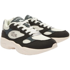Lacoste Unisex-Child Storm 96 Vintage Sneakers(Dark Baobab/Dark Baobab/Mother of Pearl)