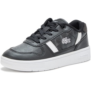 Lacoste Unisex-Child T-Clip Set Sneakers(Black & White)