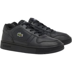 Lacoste Unisex-Child T-Clip Set Sneakers(Black/Black)
