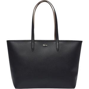 Lacoste Women’s Anna Zipped Tote(Noir Krema)
