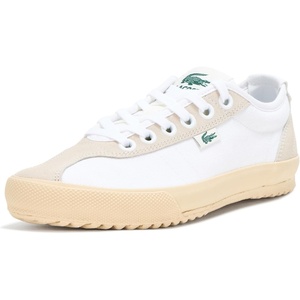 Lacoste Women’s Backslam Sneaker(White/Light Tan)