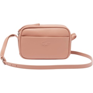 Lacoste Women’s City Court Grain Leather Crossover Bag, Tulle, One Size