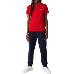 Lacoste Women’s Classic Fit Short Sleeve Petit Piqué Polo(Deep Red)