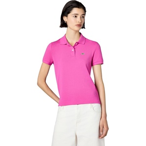Lacoste Women’s Classic Fit Short Sleeve Petit Piqué Polo(Fuchsia)