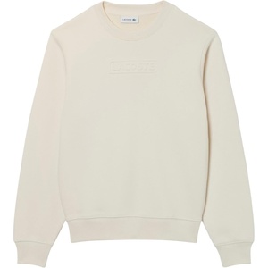 Lacoste Women’s Embossed Logo Cotton Sweatshirt(Lapland)