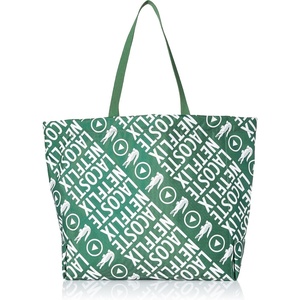 Lacoste Women’s L.12.12 Concept Vertical Shopping Bag(Green/White)