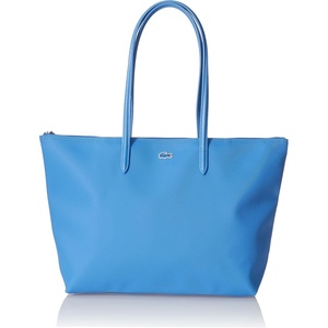 Lacoste Women’s L.12.12 Concept Vertical Shopping Bag(Light Blue)