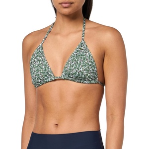 Lacoste Women’s Printed Jersey Swim Top(Green/Flour)