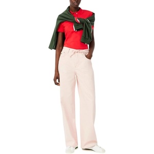 Lacoste Women’s Wide Fit Denim Jeans(Blush)