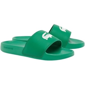 Lacoste womens [公式] レディース Serve Slide 1.0 125 1 Cfa(Green Croc)