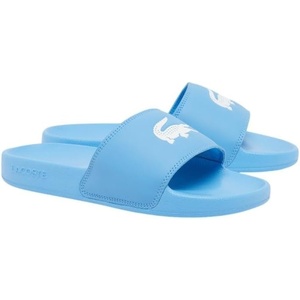 Lacoste womens [公式] レディース Serve Slide 1.0 125 1 Cfa(Light Blue Croc)