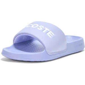 Lacoste womens [公式] レディース Serve Slide 1.0 125 1 Cfa(Light Purple & White)