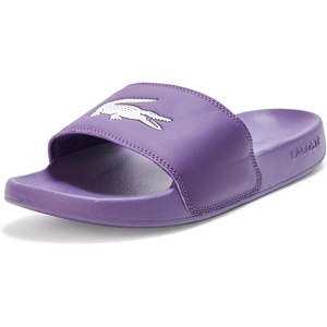 Lacoste womens [公式] レディース Serve Slide 1.0 125 1 Cfa(Purple & White)