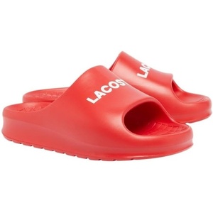 Lacoste womens [公式] レディース Serve Slide 1.0 125 1 Cfa(Red)