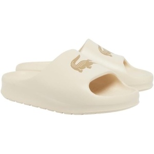 Lacoste womens [公式] レディース Serve Slide 1.0 125 1 Cfa(Tan Croc)