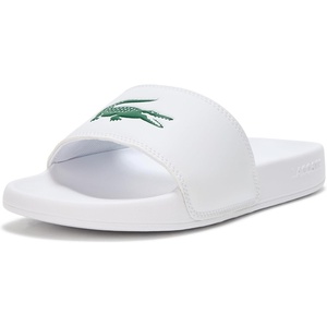 Lacoste womens [公式] レディース Serve Slide 1.0 125 1 Cfa(White Croc)