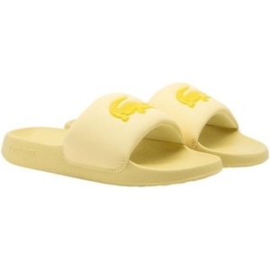 Lacoste womens [公式] レディース Serve Slide 1.0 125 1 Cfa(Yellow Croc)