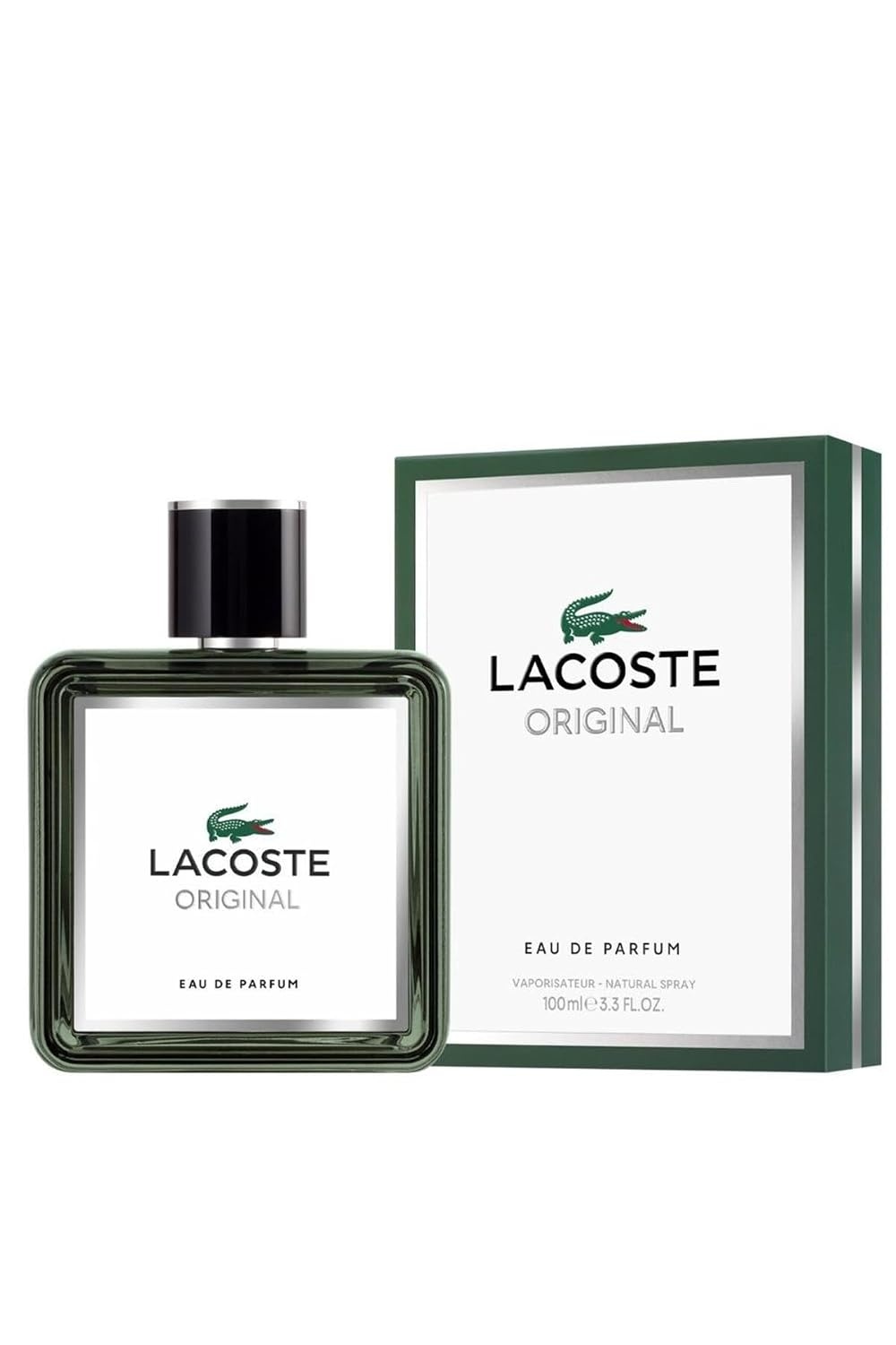 image:imageLacoste Original Eau de Parfum Mens Fragrance Fougere Woody Ambery With notes of Pink Pepper Lavender and Sandalwood 33 Fl Oz