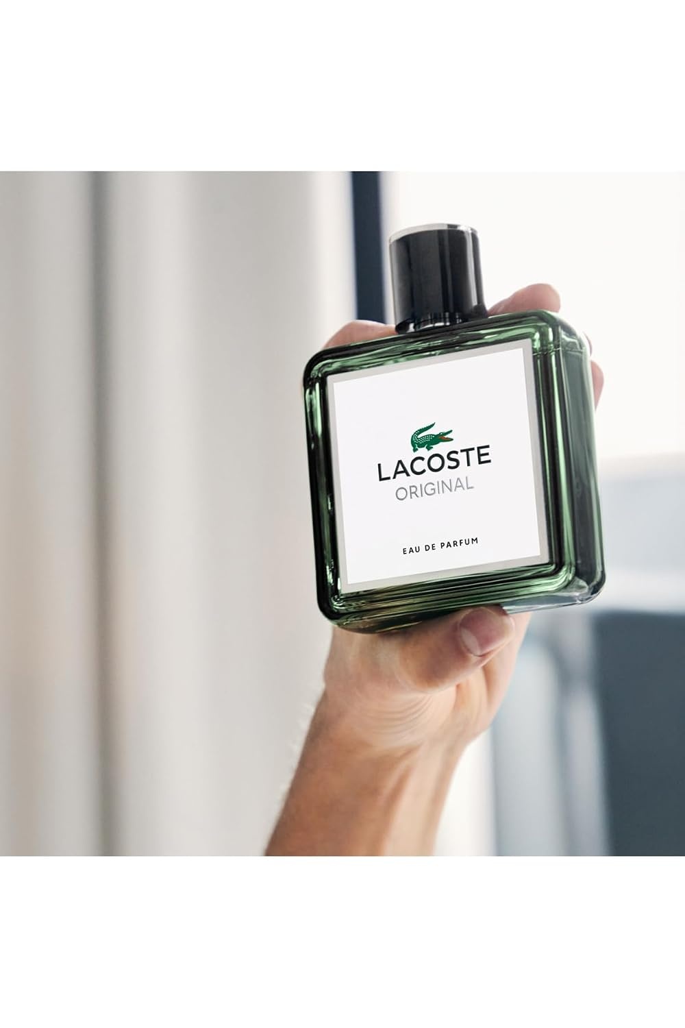 image:imageLacoste Original Eau de Parfum Mens Fragrance Fougere Woody Ambery With notes of Pink Pepper Lavender and Sandalwood 33 Fl Oz