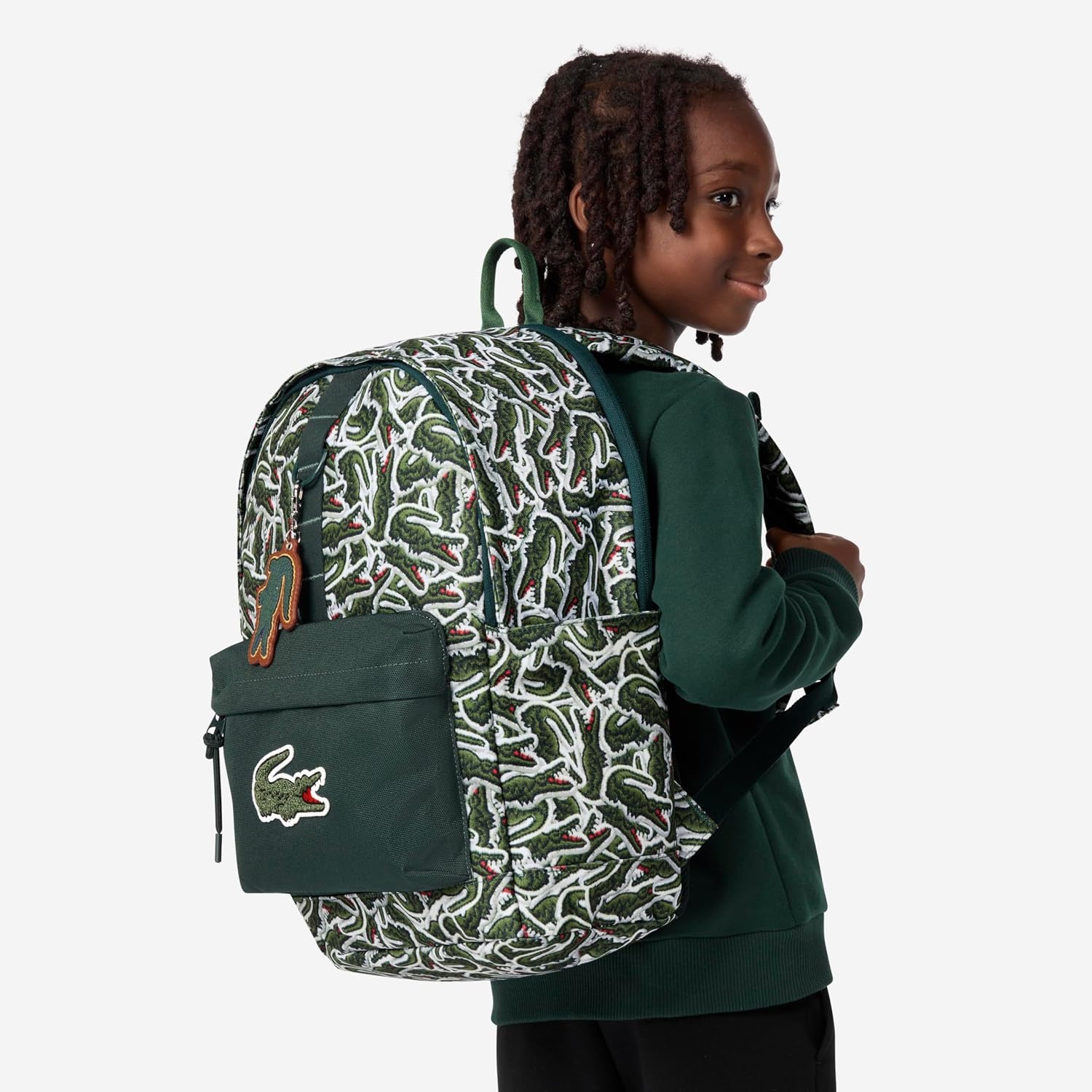 image:imageLacoste Accessories Classic BackpackGreen Croc