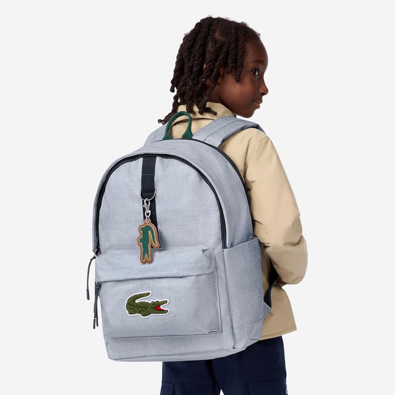 image:imageLacoste Accessories Classic BackpackGrey Heather