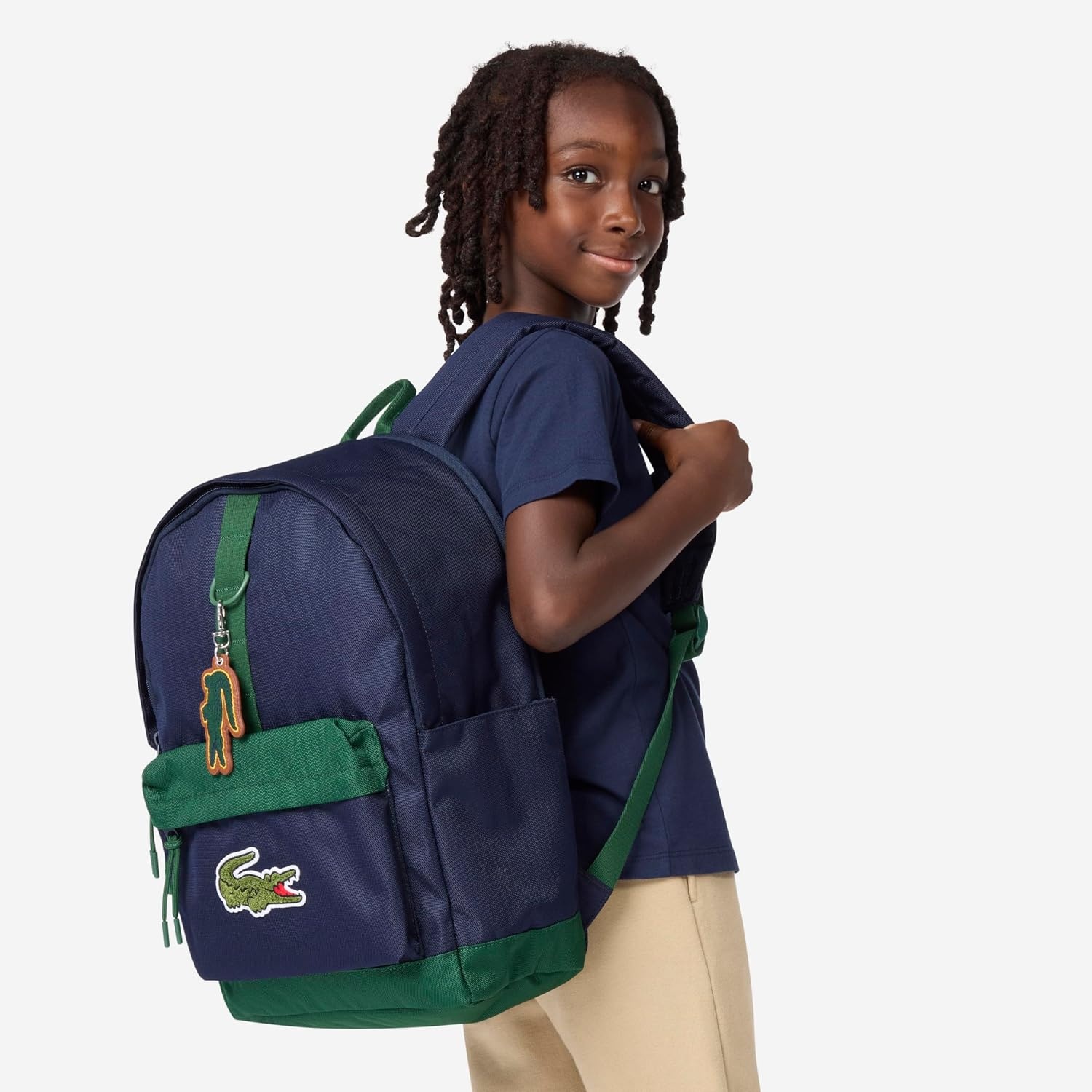 image:imageLacoste Accessories Classic BackpackNavy BlueGreen
