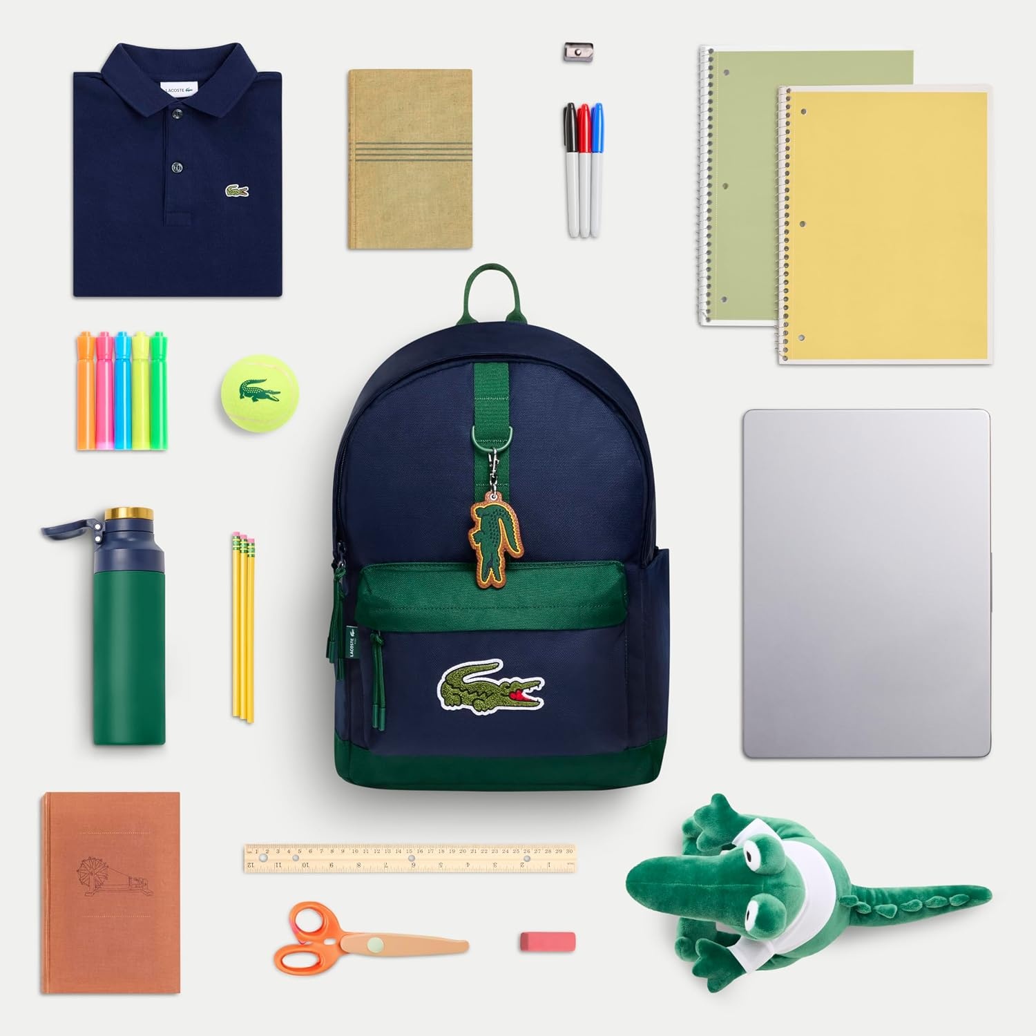 image:imageLacoste Accessories Classic BackpackNavy BlueGreen