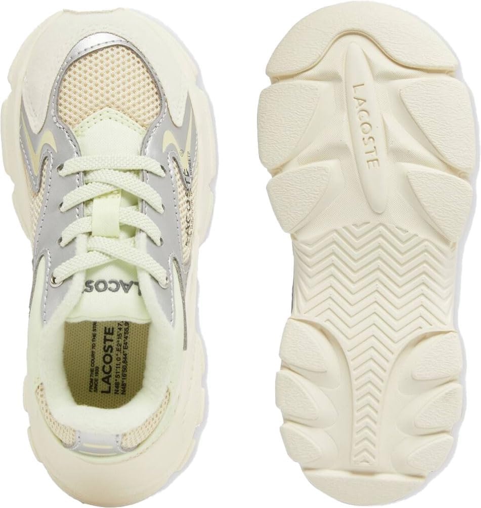 image:imageLacoste Baby Boys Infants L003 Neo TrainersLight BrownLight Yellow