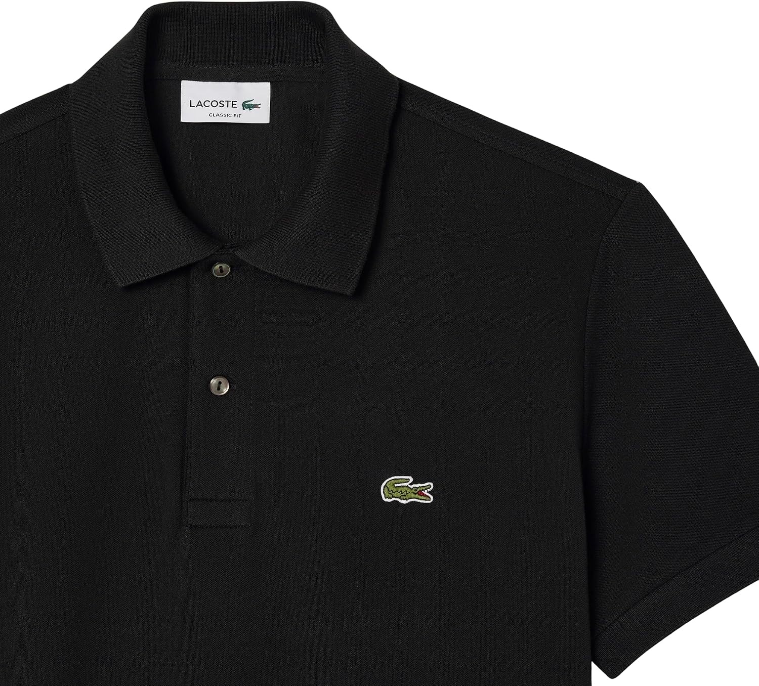 image:imageLacoste Classic Fit L1212 Light Pique PoloBlack