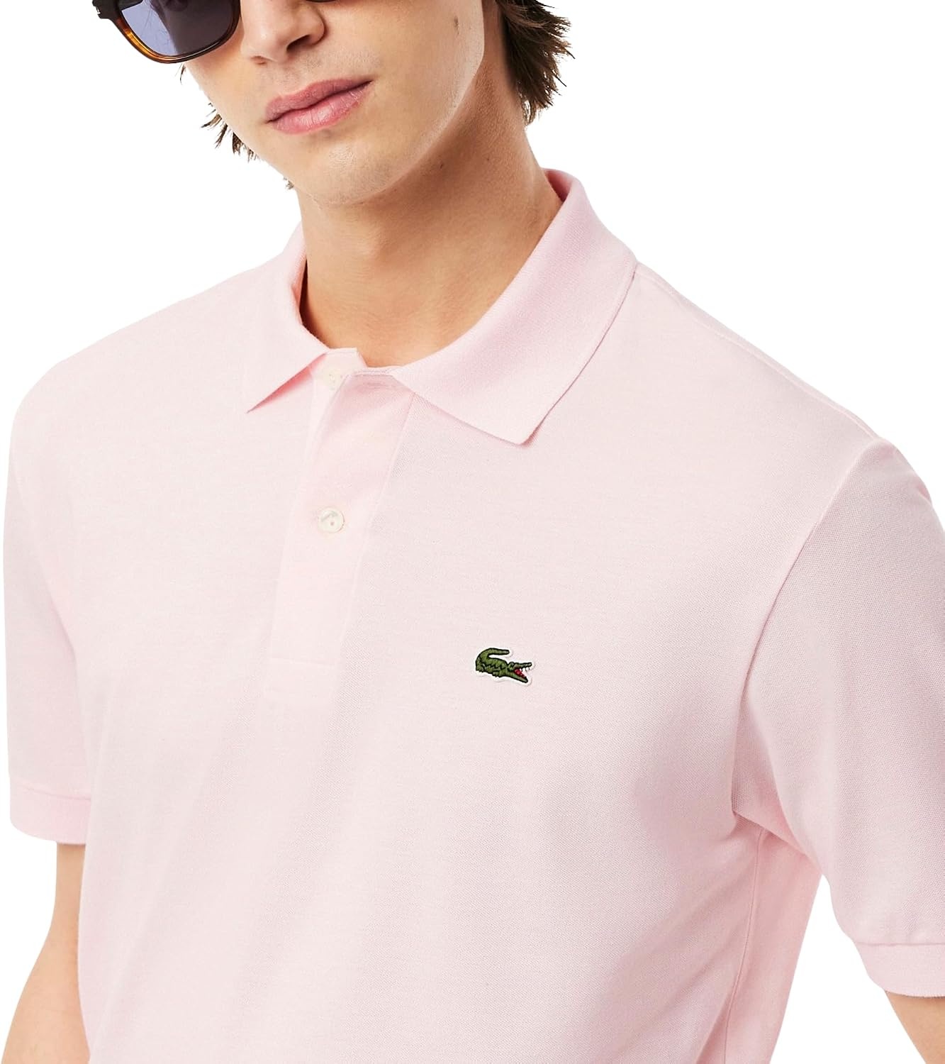 image:imageLacoste Classic Fit L1212 Light Pique PoloFlamingo