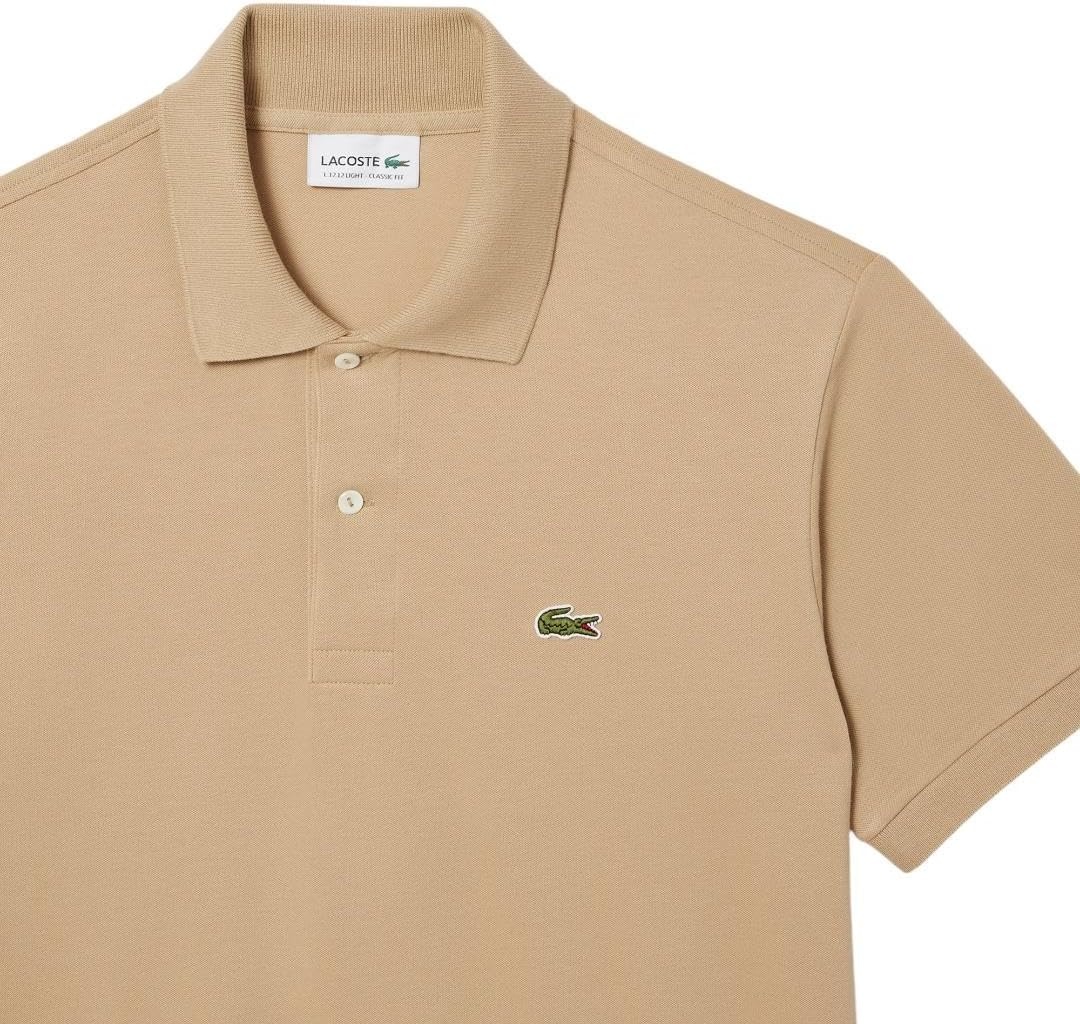 image:imageLacoste Classic Fit L1212 Light Pique PoloLight Brown