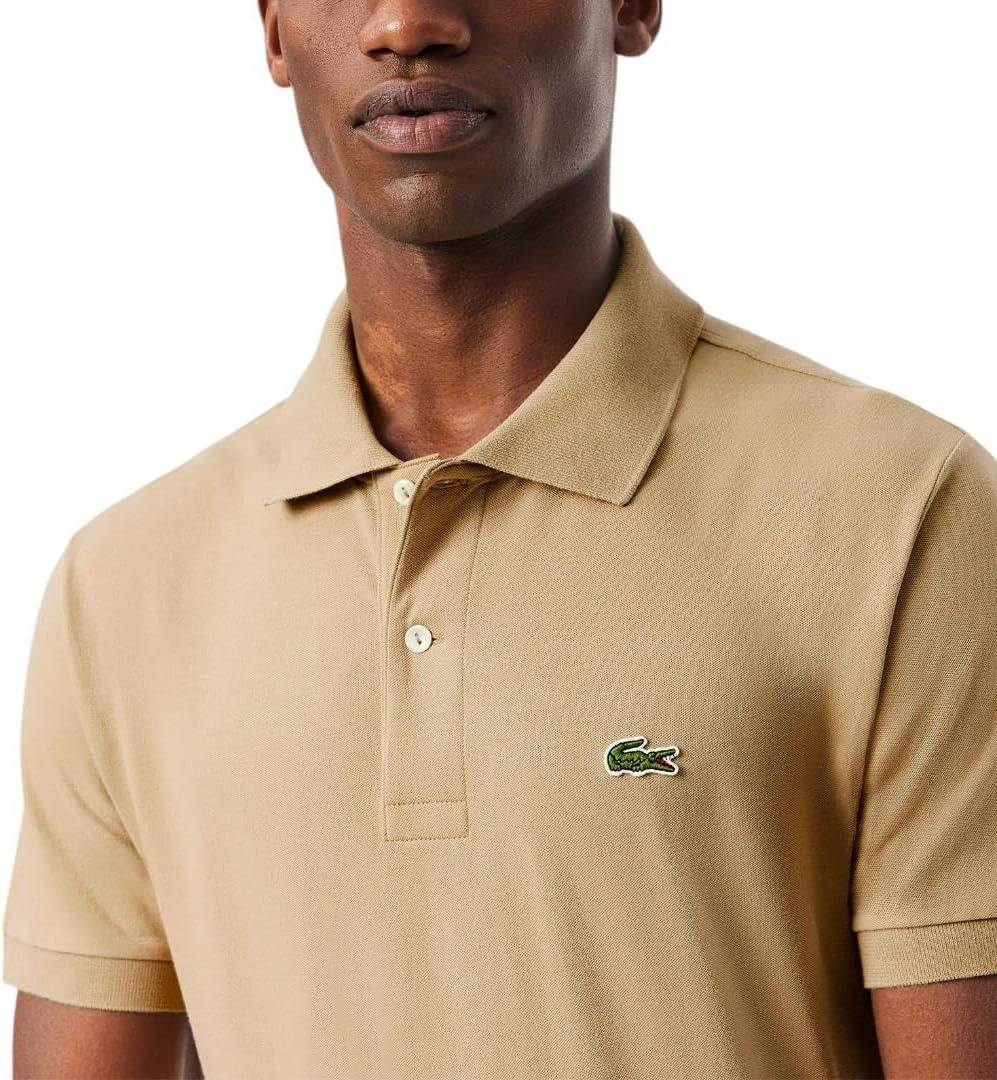 image:imageLacoste Classic Fit L1212 Light Pique PoloLight Brown