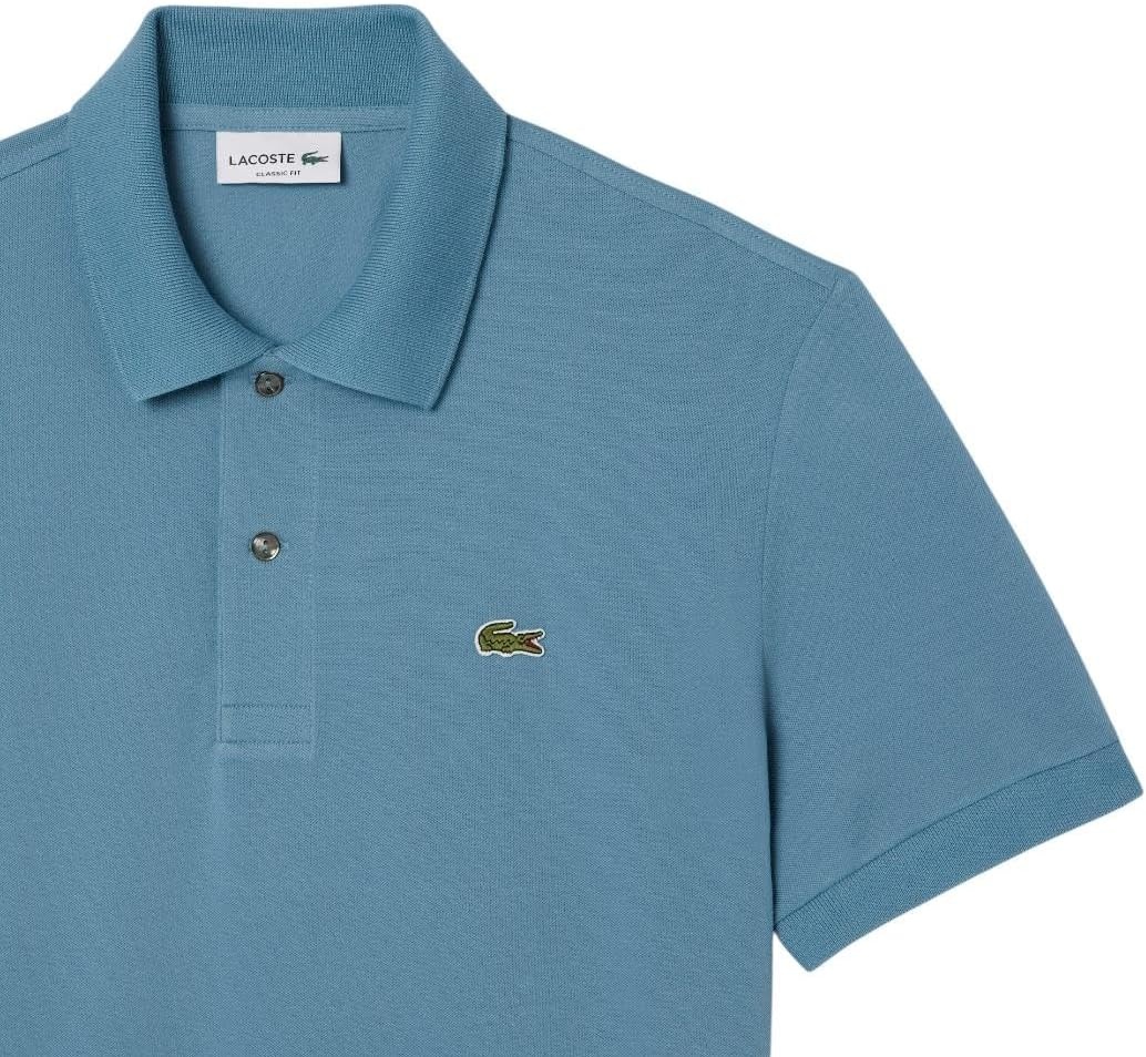 image:imageLacoste Classic Fit L1212 Light Pique PoloLimestone