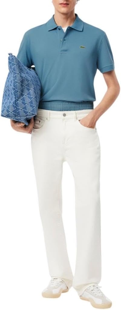 image:imageLacoste Classic Fit L1212 Light Pique PoloLimestone