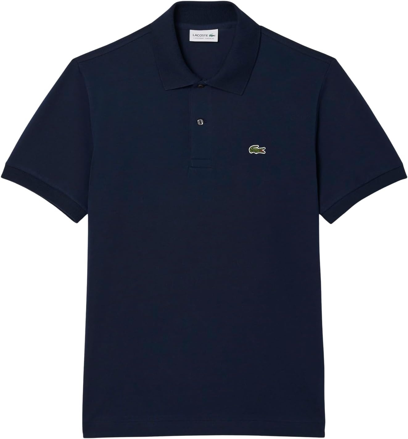 image:imageLacoste Classic Fit L1212 Light Pique PoloNavy Blue