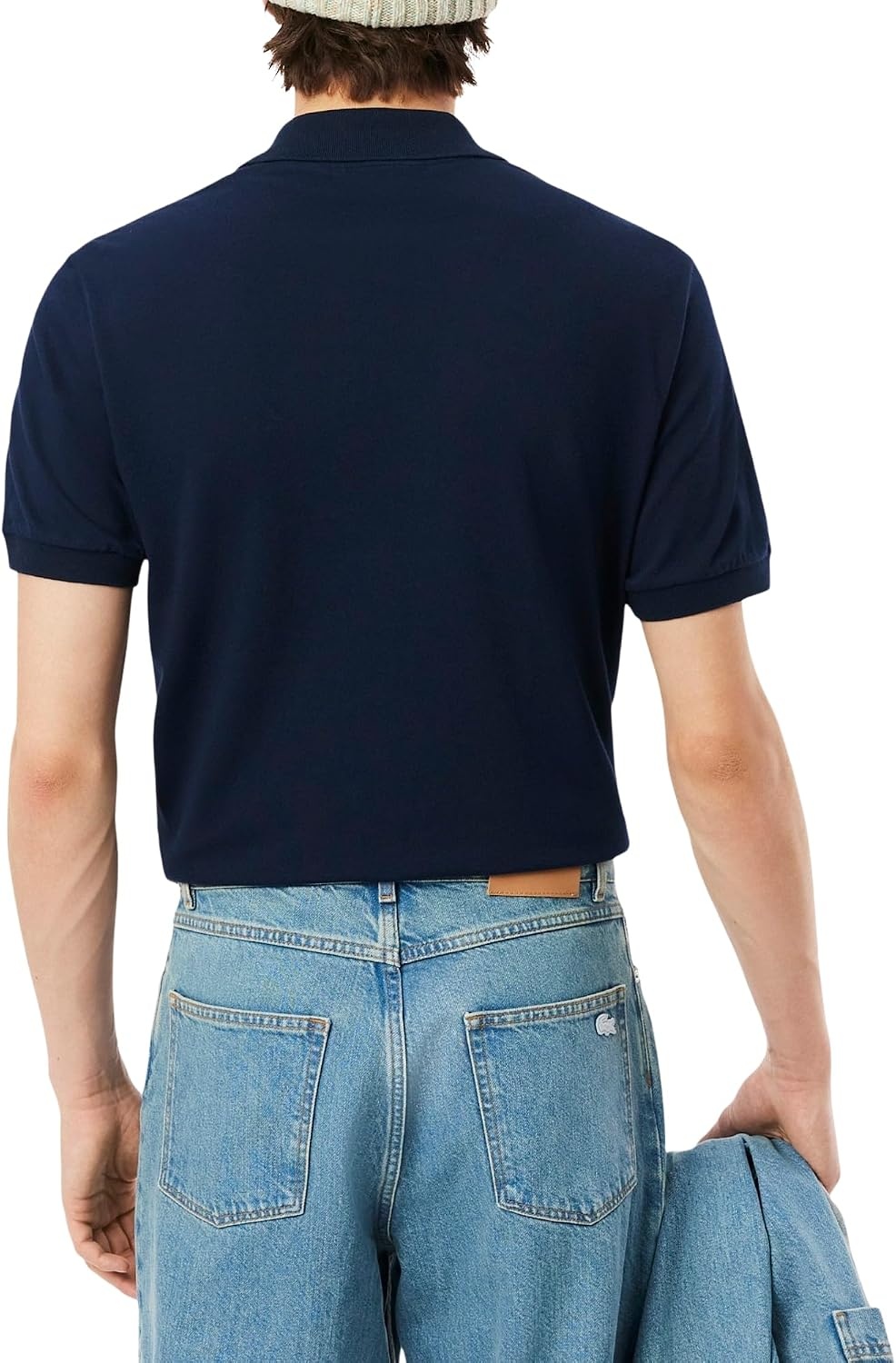 image:imageLacoste Classic Fit L1212 Light Pique PoloNavy Blue