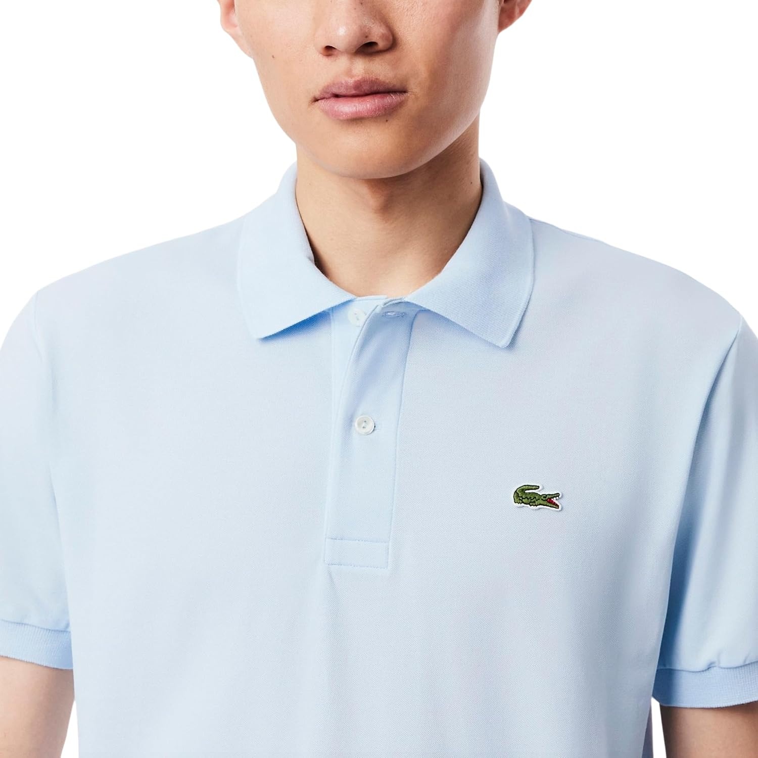 image:imageLacoste Classic Fit L1212 Light Pique PoloRill Blue