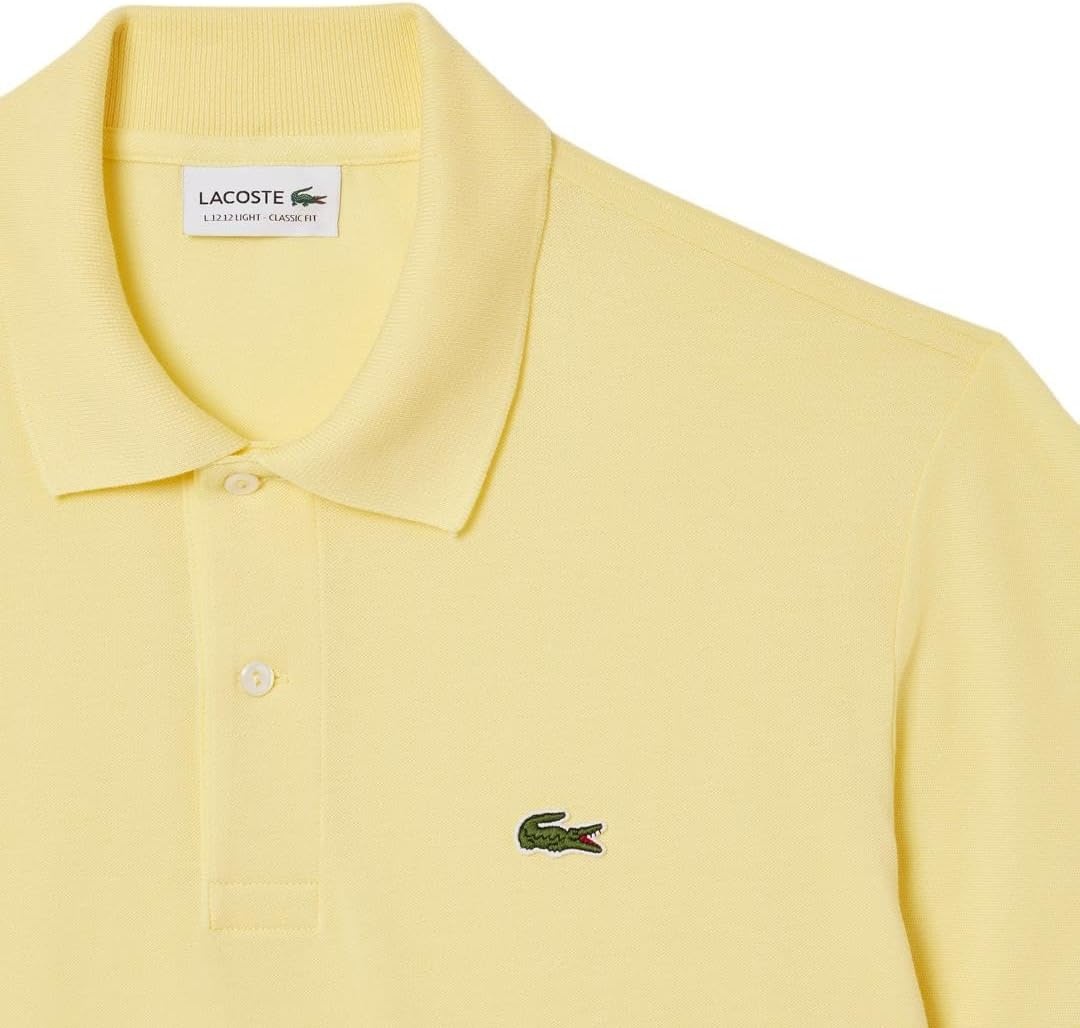image:imageLacoste Classic Fit L1212 Light Pique PoloYellow
