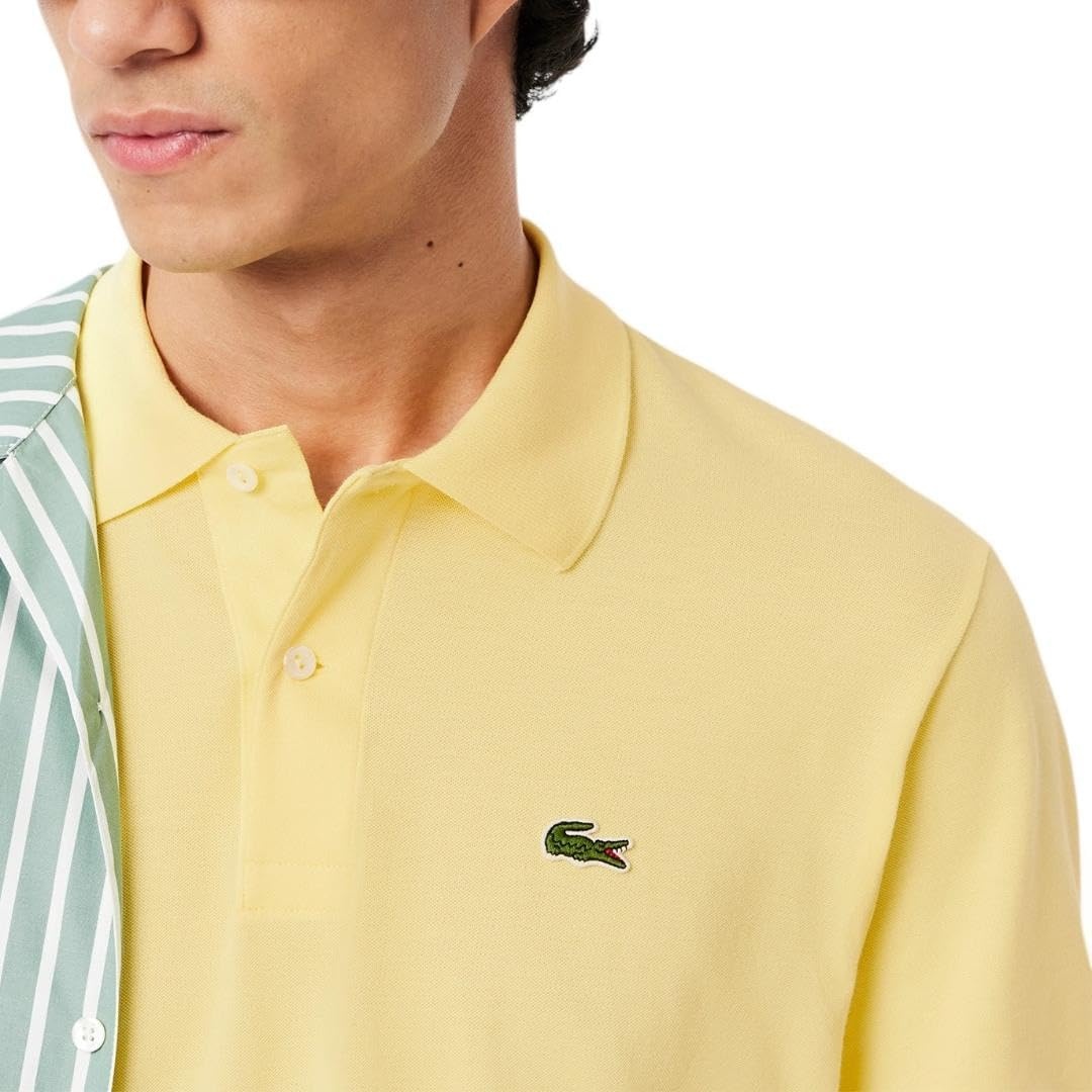 image:imageLacoste Classic Fit L1212 Light Pique PoloYellow