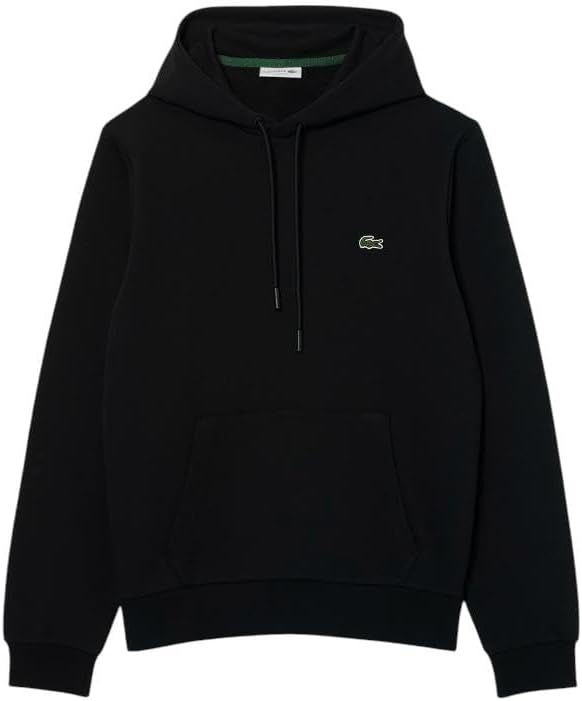 image:imageLacoste Cotton Fleece HoodieBlack