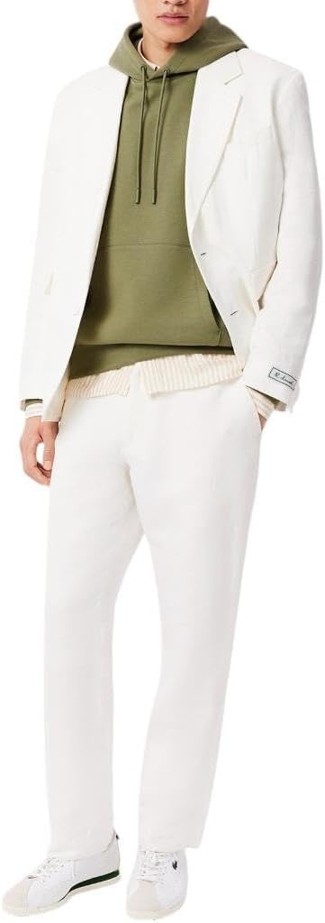 image:imageLacoste Cotton Fleece HoodieKhaki